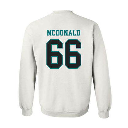 Coastal Carolina - NCAA Football : Kain McDonald - Classic Fashion Shersey Crewneck Sweatshirt-1