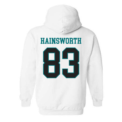 Coastal Carolina - NCAA Football : Kd Hainsworth - Classic Fashion Shersey Hooded Sweatshirt-1