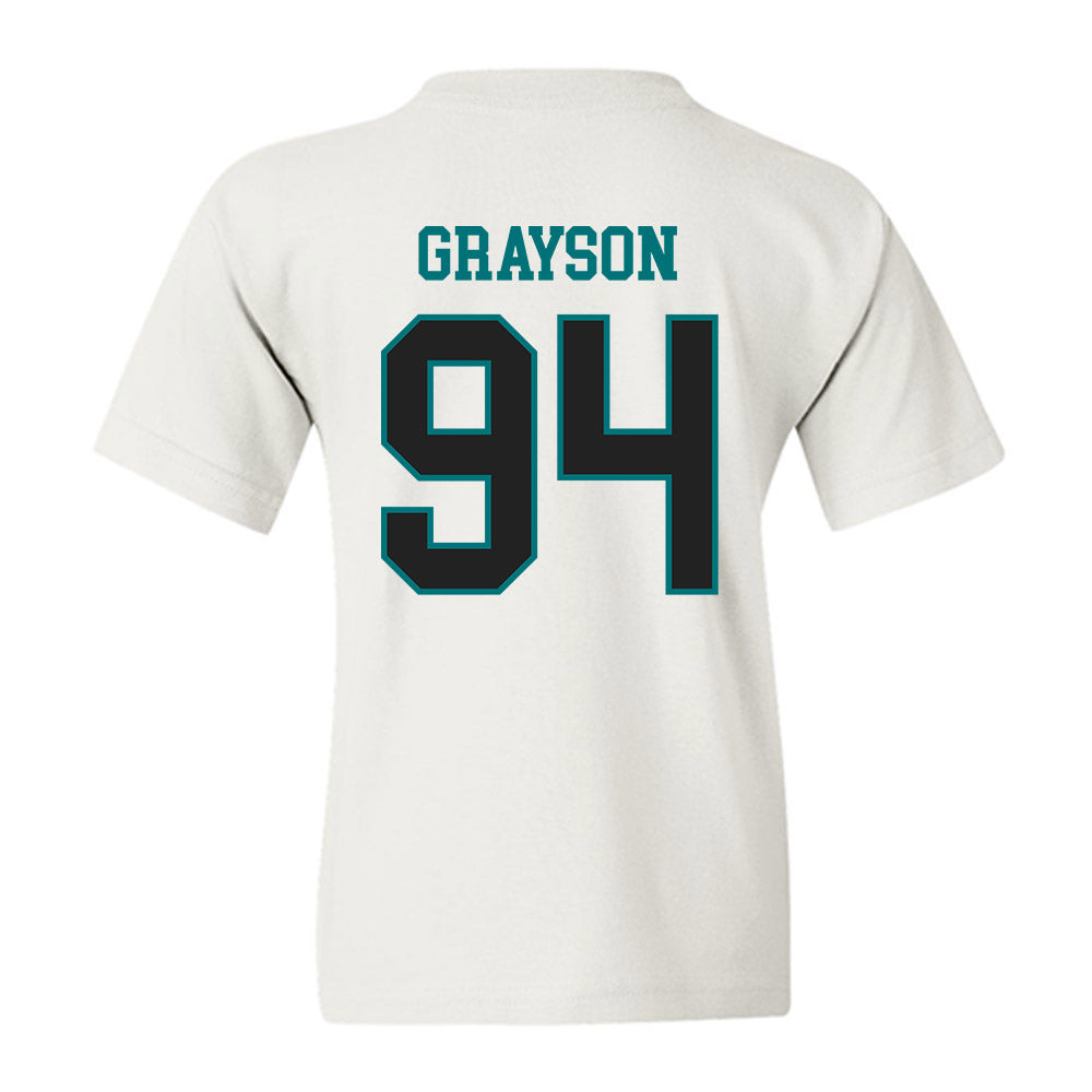 Coastal Carolina - NCAA Football : Donovan Grayson - Classic Fashion Shersey Youth T-Shirt-1