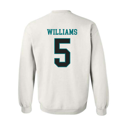 Coastal Carolina - NCAA Women's Basketball : Kristin Williams - Classic Fashion Shersey Crewneck Sweatshirt-1
