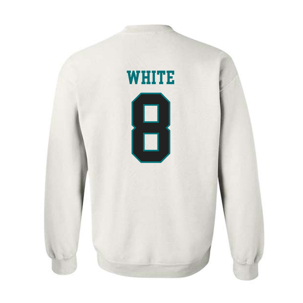 Coastal Carolina - NCAA Football : Gabe White - Classic Fashion Shersey Crewneck Sweatshirt-1