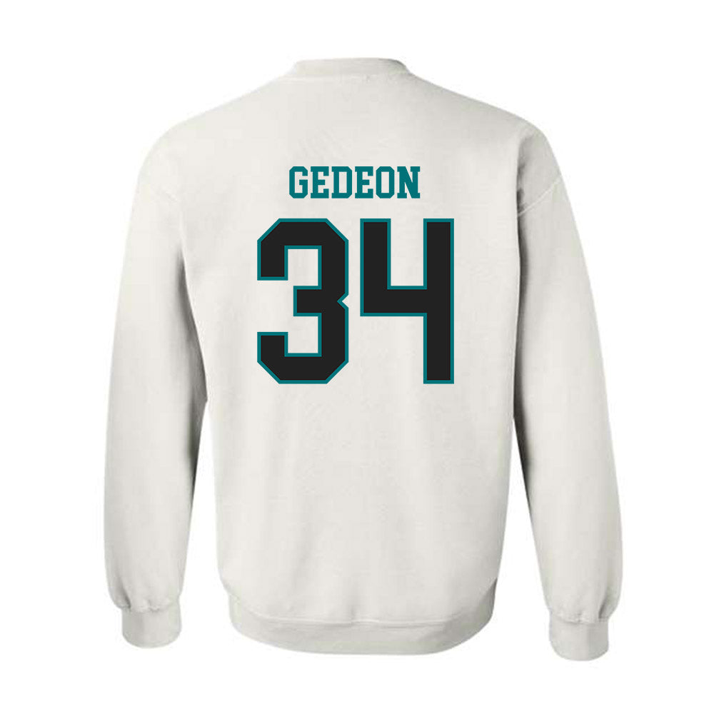 Coastal Carolina - NCAA Football : Wyatt Gedeon - Classic Fashion Shersey Crewneck Sweatshirt-1