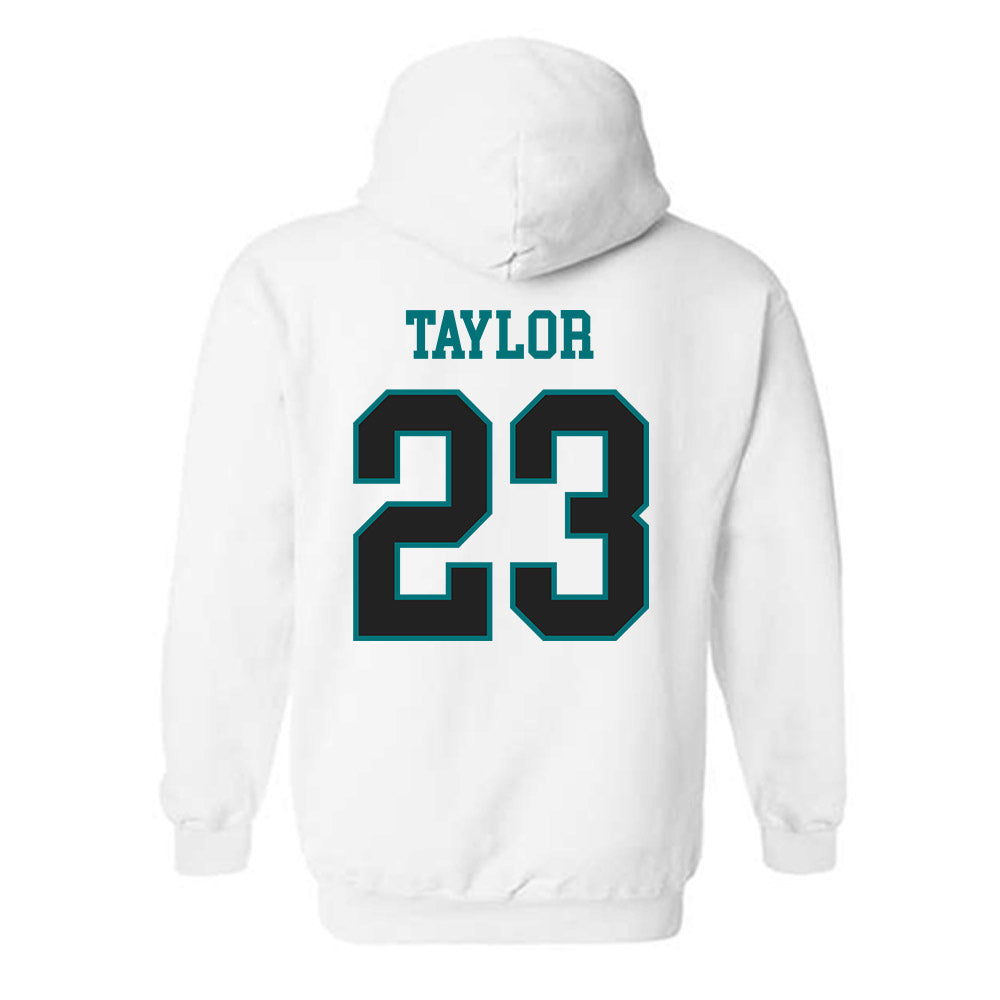 Coastal Carolina - NCAA Baseball : Jordan Taylor - Classic Fashion Shersey Hooded Sweatshirt-1