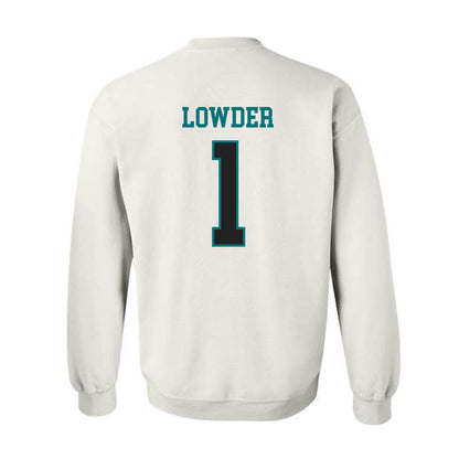 Coastal Carolina - NCAA Women's Basketball : Baylee Lowder - Classic Fashion Shersey Crewneck Sweatshirt-1