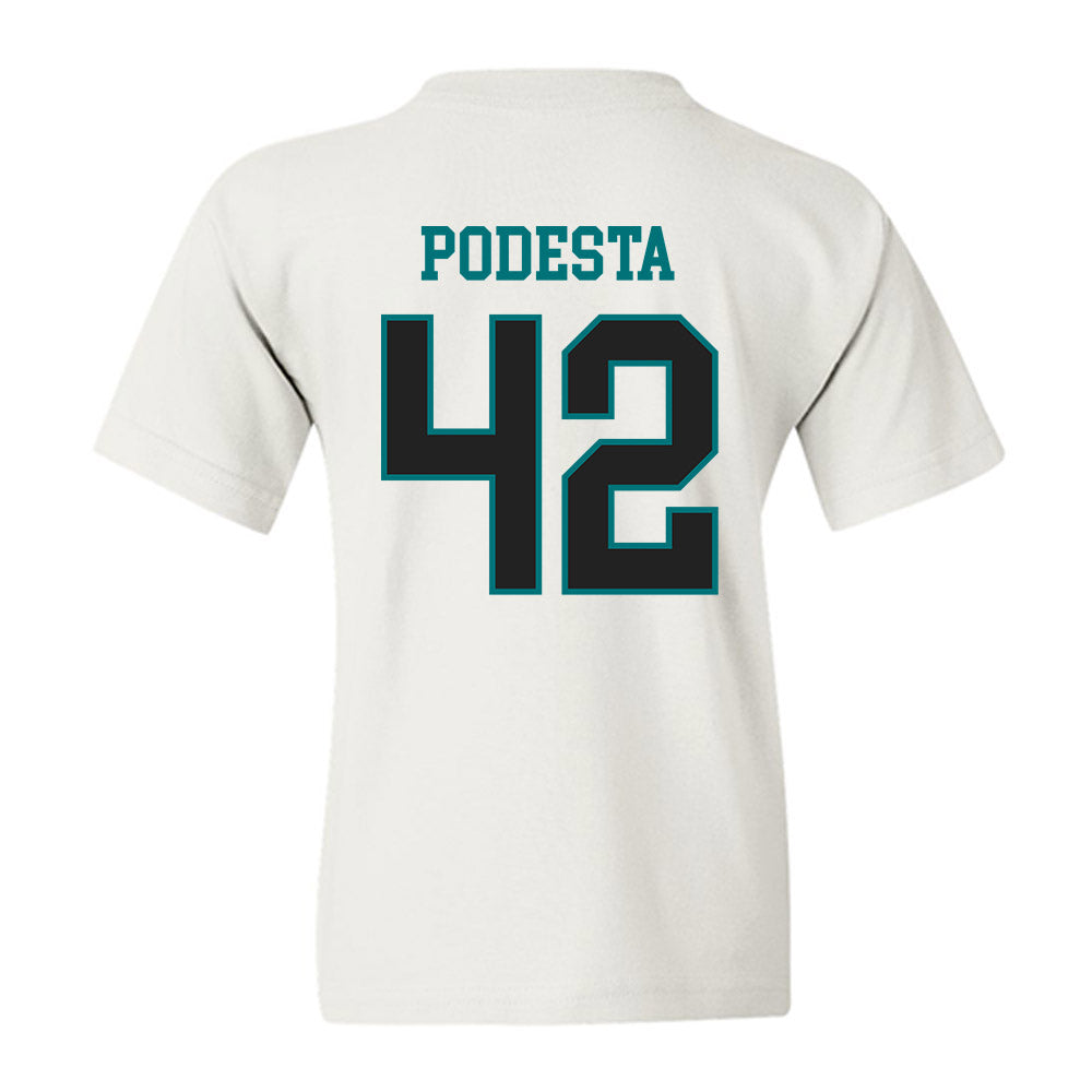 Coastal Carolina - NCAA Football : Roland Podesta - Classic Fashion Shersey Youth T-Shirt-1
