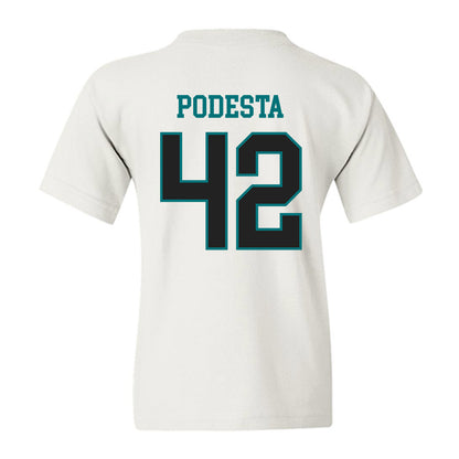 Coastal Carolina - NCAA Football : Roland Podesta - Classic Fashion Shersey Youth T-Shirt-1