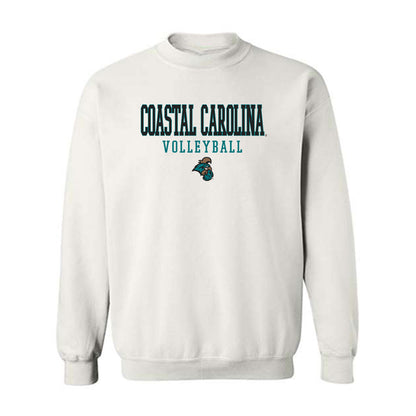 Coastal Carolina - NCAA Women's Volleyball : Julia Rivera - Classic Fashion Shersey Crewneck Sweatshirt-0