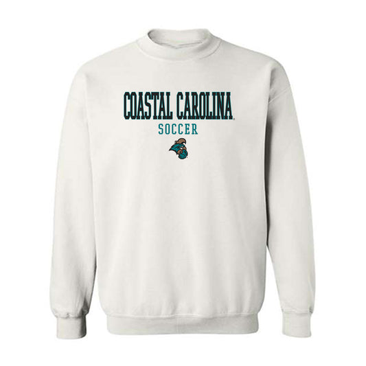 Coastal Carolina - NCAA Women's Soccer : Breckynn Pugh - Classic Fashion Shersey Crewneck Sweatshirt-0