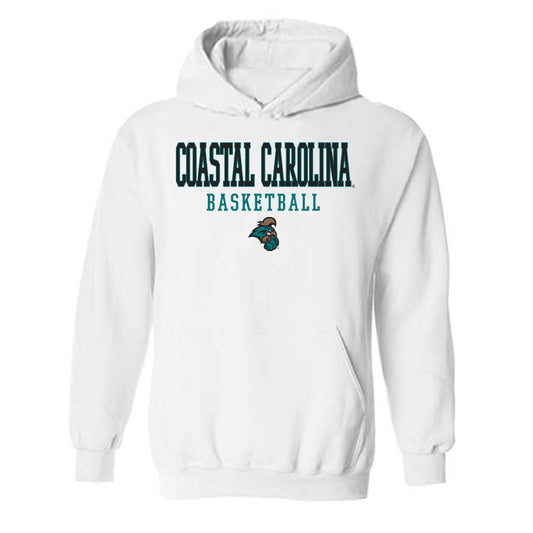 Coastal Carolina - NCAA Men's Basketball : Darius Washington - Classic Fashion Shersey Hooded Sweatshirt-0