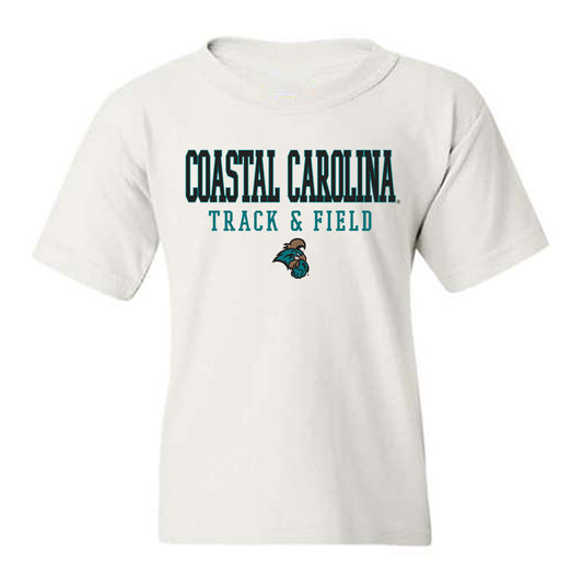 Coastal Carolina - NCAA Men's Track & Field : Calvin Dovgalyuk - Classic Fashion Shersey Youth T-Shirt-0