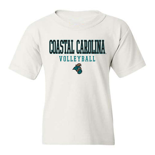 Coastal Carolina - NCAA Women's Volleyball : Julia Rivera - Classic Fashion Shersey Youth T-Shirt-0