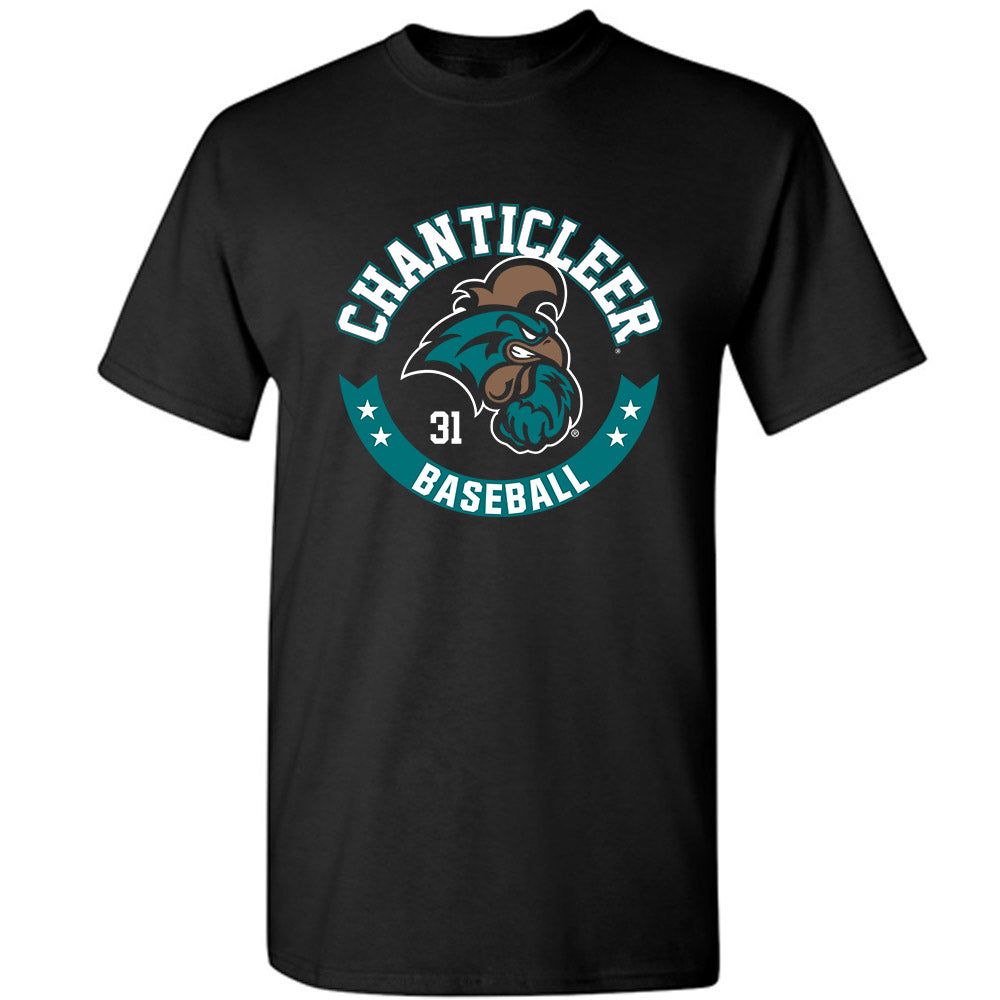 Coastal Carolina - NCAA Baseball : Scott Doran - Classic Fashion Shersey T-Shirt-0