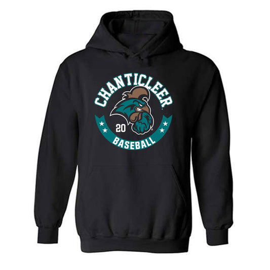Coastal Carolina - NCAA Baseball : Case Bosch - Classic Fashion Shersey Hooded Sweatshirt-0