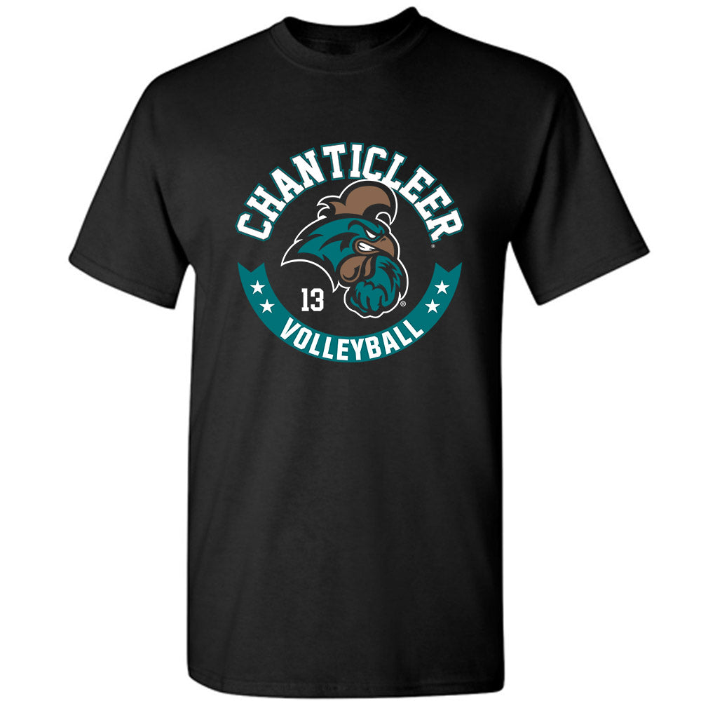 Coastal Carolina - NCAA Women's Volleyball : Julia Rivera - Classic Fashion Shersey T-Shirt-0