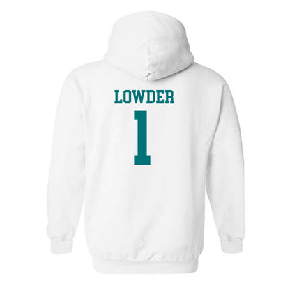 Coastal Carolina - NCAA Women's Basketball : Baylee Lowder - Classic Shersey Hooded Sweatshirt-1