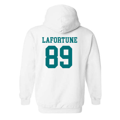 Coastal Carolina - NCAA Football : Tamarion Lafortune - Classic Shersey Hooded Sweatshirt-1