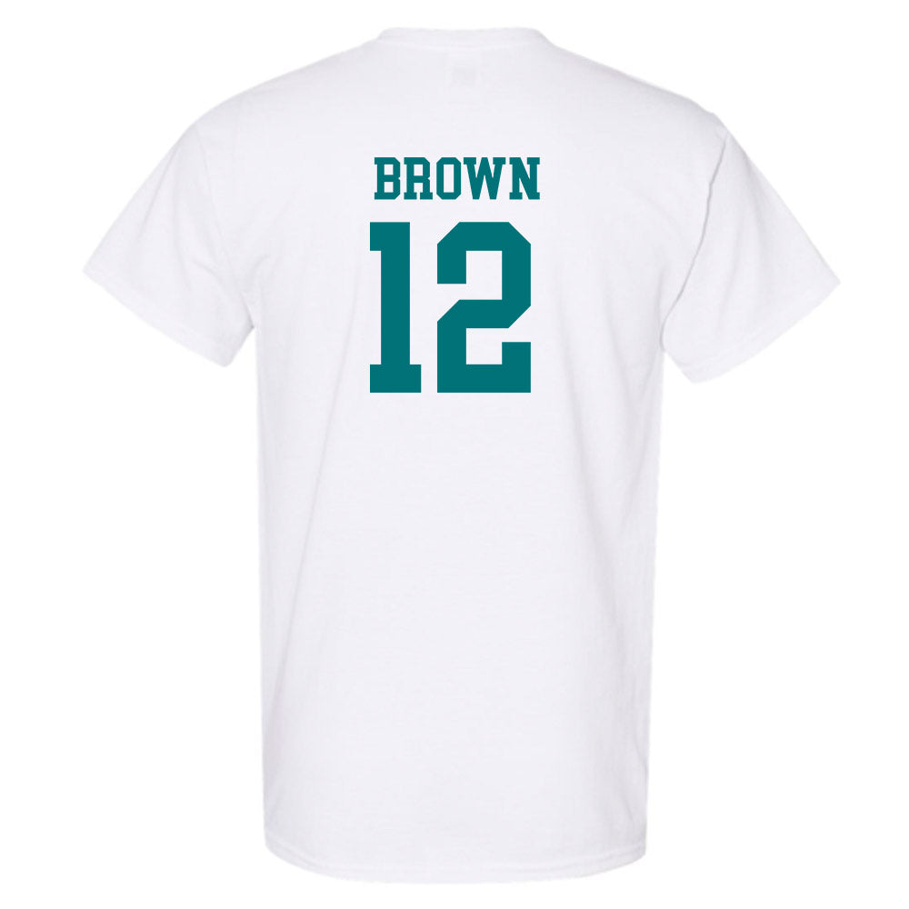 Coastal Carolina - NCAA Men's Basketball : Devin Brown - Classic Shersey T-Shirt-1