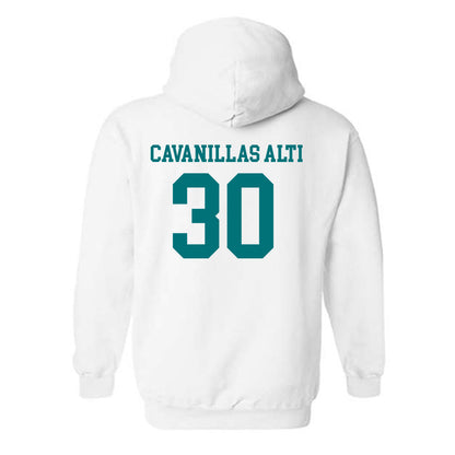 Coastal Carolina - NCAA Football : Nicolas Cavanillas Alti - Classic Shersey Hooded Sweatshirt-1