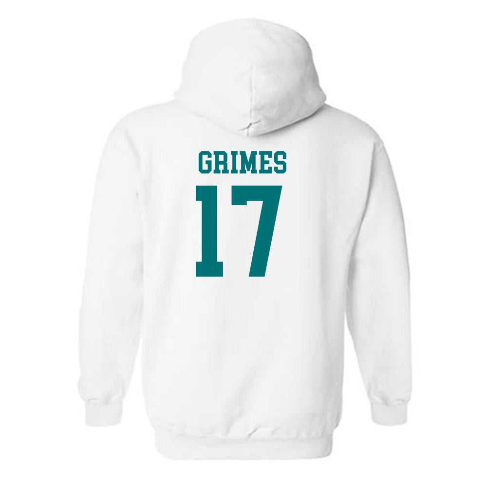 Coastal Carolina - NCAA Women's Basketball : Kinsea Grimes - Classic Shersey Hooded Sweatshirt-1