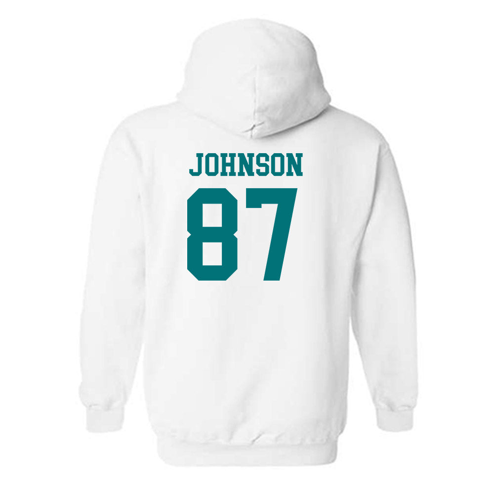Coastal Carolina - NCAA Football : Jayden Johnson - Classic Shersey Hooded Sweatshirt-1