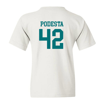 Coastal Carolina - NCAA Football : Roland Podesta - Classic Shersey Youth T-Shirt-1