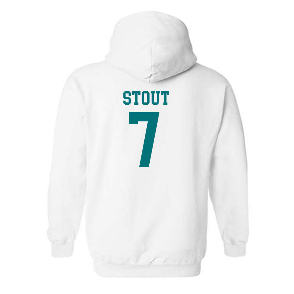 Coastal Carolina - NCAA Women's Volleyball : Jalyn Stout - Classic Shersey Hooded Sweatshirt-1