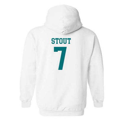Coastal Carolina - NCAA Women's Volleyball : Jalyn Stout - Classic Shersey Hooded Sweatshirt-1