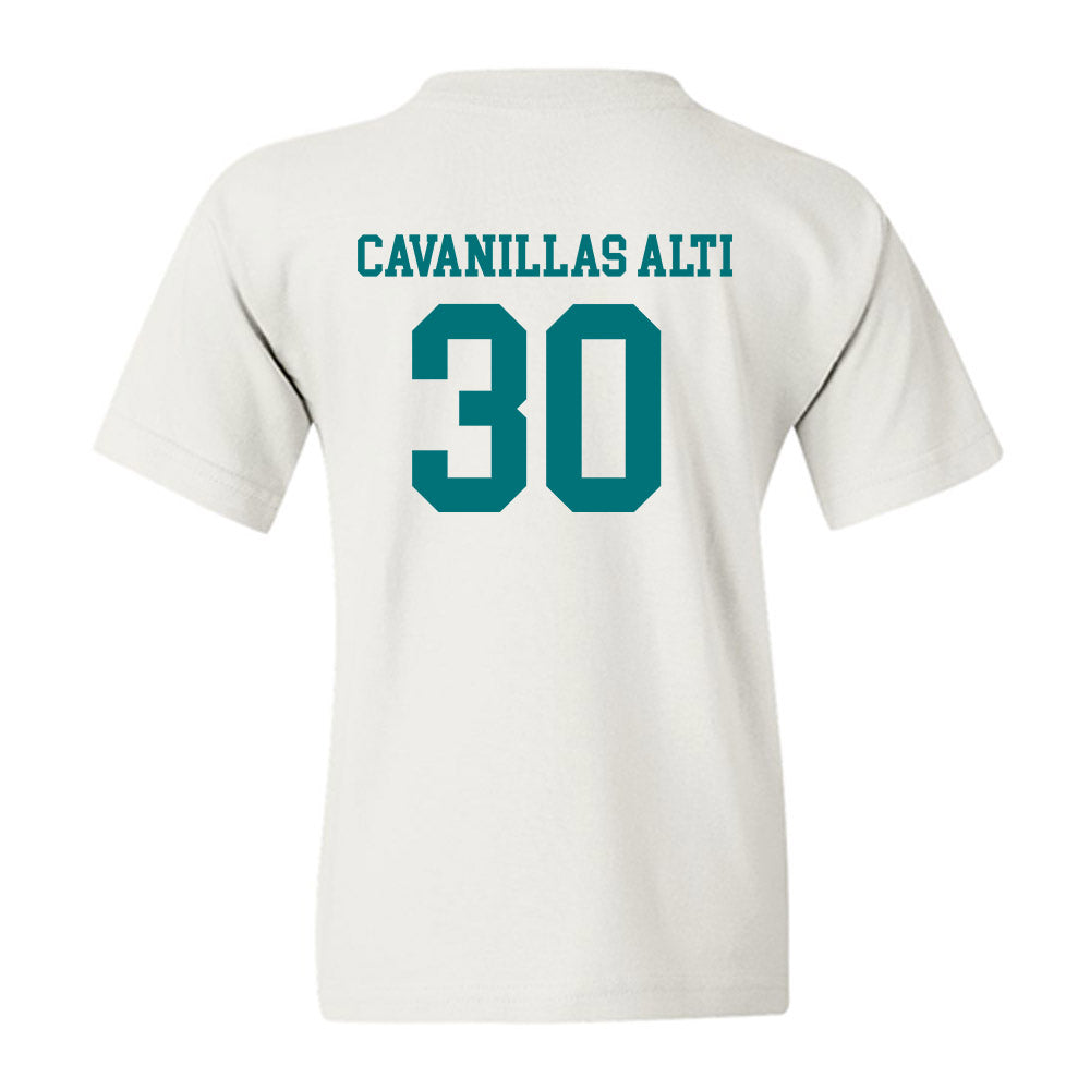Coastal Carolina - NCAA Football : Nicolas Cavanillas Alti - Classic Shersey Youth T-Shirt-1