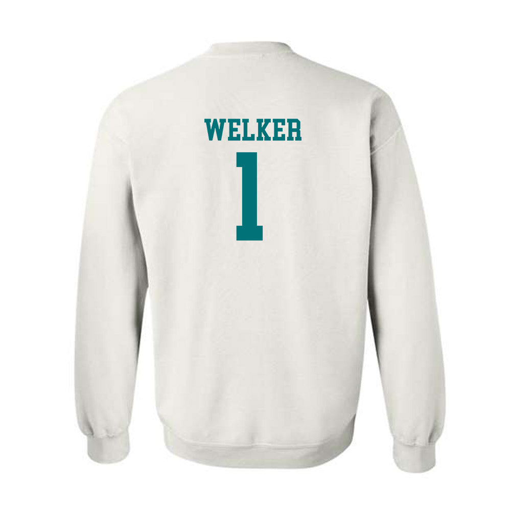 Coastal Carolina - NCAA Women's Volleyball : Hatteras Welker - Classic Shersey Crewneck Sweatshirt-1