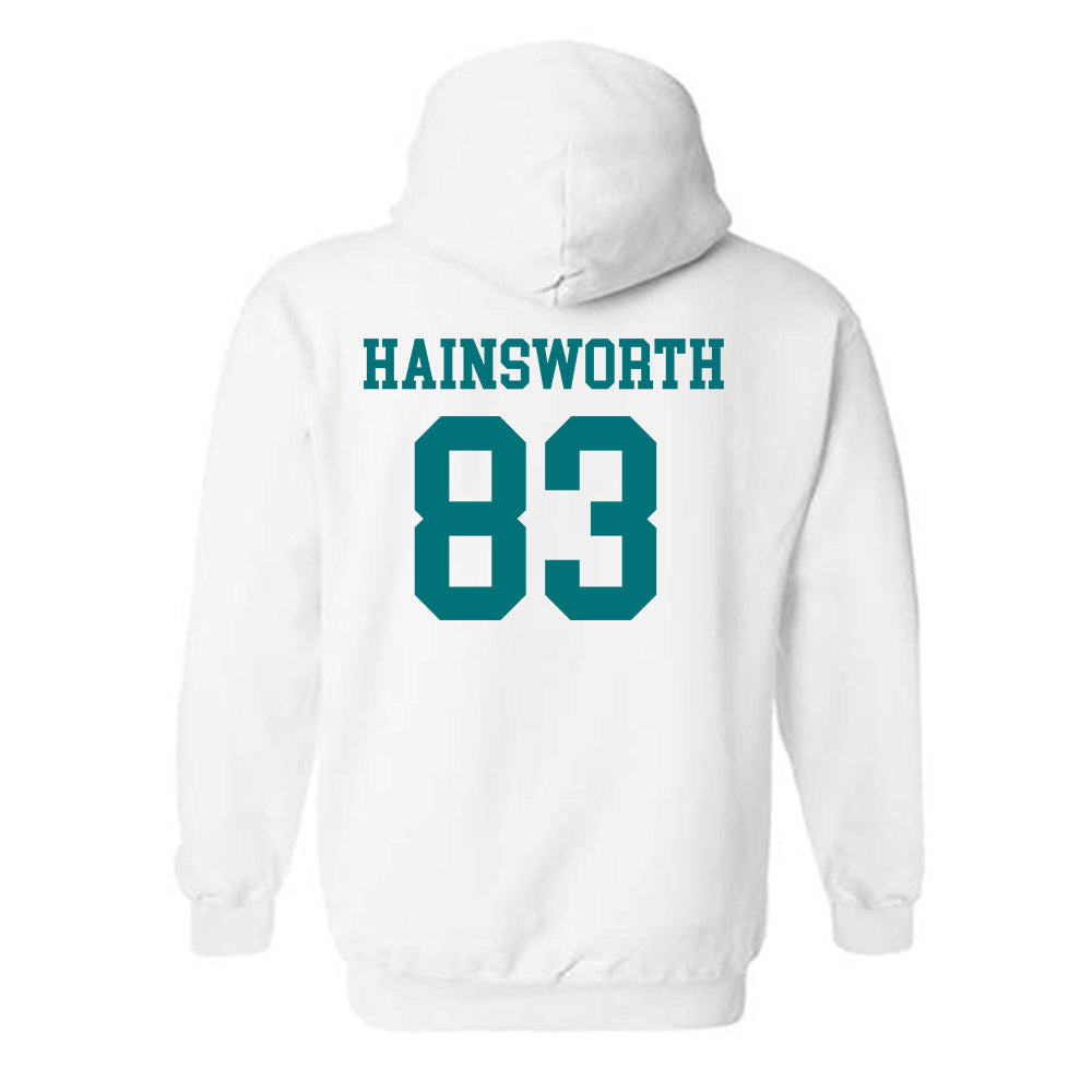 Coastal Carolina - NCAA Football : Kd Hainsworth - Classic Shersey Hooded Sweatshirt-1