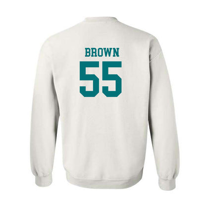 Coastal Carolina - NCAA Football : Tray Brown - Classic Shersey Crewneck Sweatshirt-1