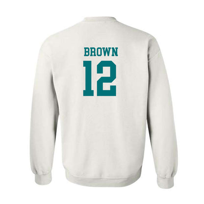 Coastal Carolina - NCAA Men's Basketball : Devin Brown - Classic Shersey Crewneck Sweatshirt-1