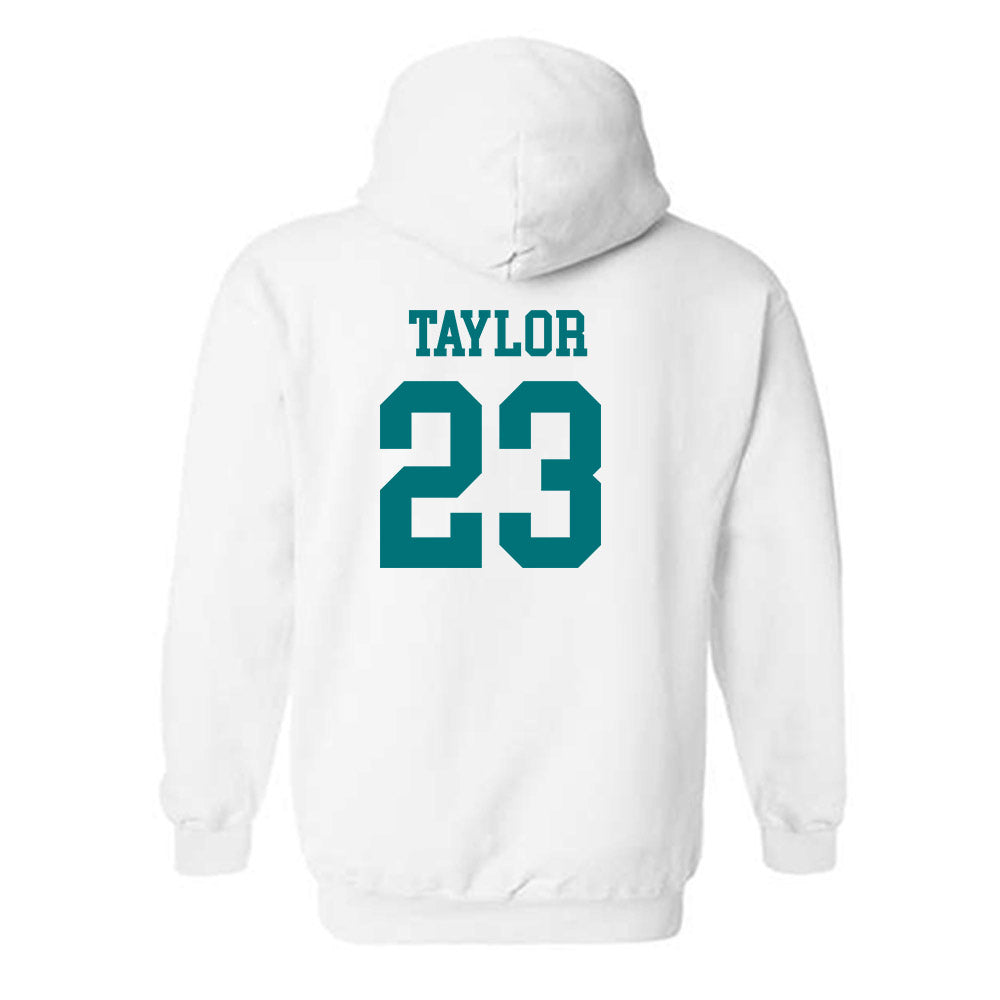 Coastal Carolina - NCAA Baseball : Jordan Taylor - Classic Shersey Hooded Sweatshirt-1