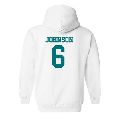 Coastal Carolina - NCAA Football : Krosse Johnson - Classic Shersey Hooded Sweatshirt-1