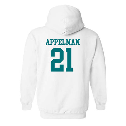 Coastal Carolina - NCAA Baseball : Jaxon Appelman - Classic Shersey Hooded Sweatshirt-1