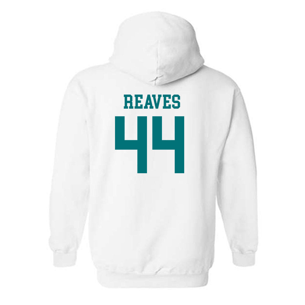 Coastal Carolina - NCAA Football : Brown Reaves - Classic Shersey Hooded Sweatshirt-1