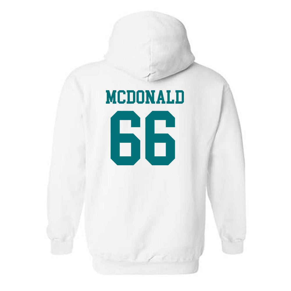 Coastal Carolina - NCAA Football : Kain McDonald - Classic Shersey Hooded Sweatshirt-1