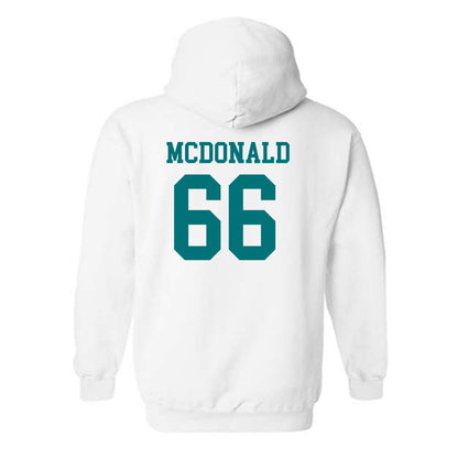 Coastal Carolina - NCAA Football : Kain McDonald - Classic Shersey Hooded Sweatshirt-1