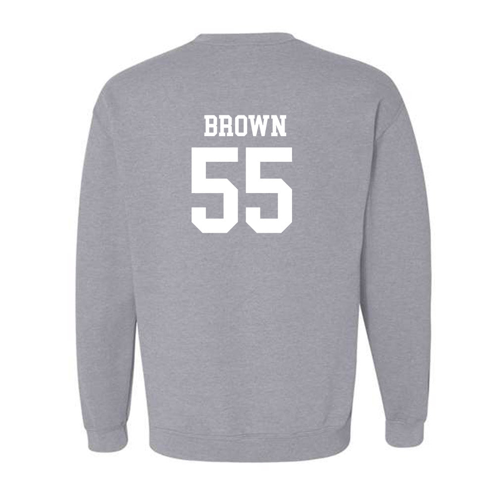 Coastal Carolina - NCAA Football : Tray Brown - Classic Shersey Crewneck Sweatshirt-1