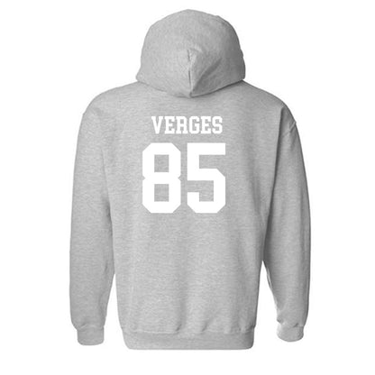 Coastal Carolina - NCAA Football : Ben Verges - Classic Shersey Hooded Sweatshirt-1