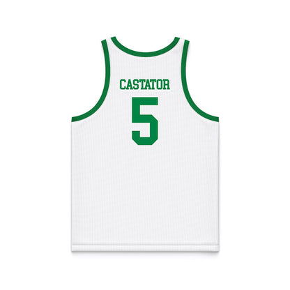 USC Upstate - NCAA Women's Basketball : Lexi Castator - White Basketball Jersey-1