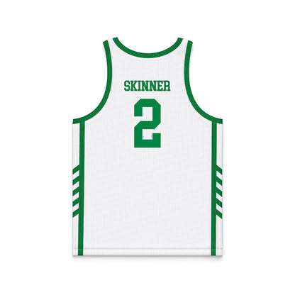 USC Upstate - NCAA Men's Basketball : Isaiah Skinner - White Basketball Jersey-2
