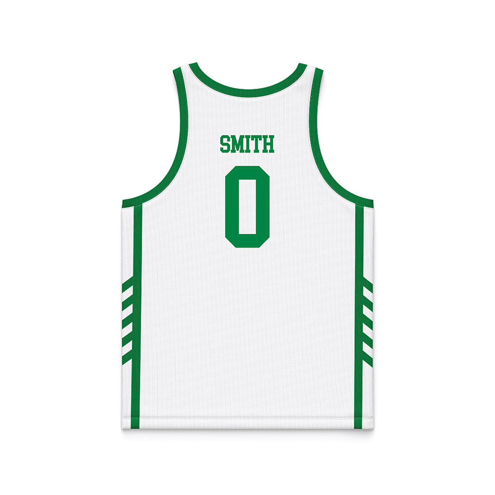USC Upstate - NCAA Men's Basketball : Tyler Smith - White Basketball Jersey-3