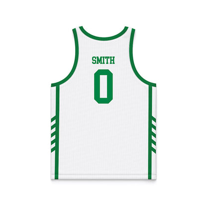 USC Upstate - NCAA Men's Basketball : Tyler Smith - White Basketball Jersey-2