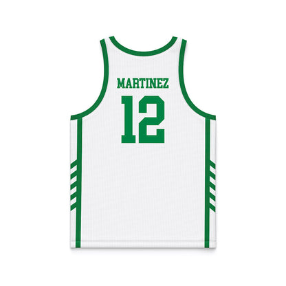 USC Upstate - NCAA Men's Basketball : Jafeth Martinez - White Basketball Jersey-1