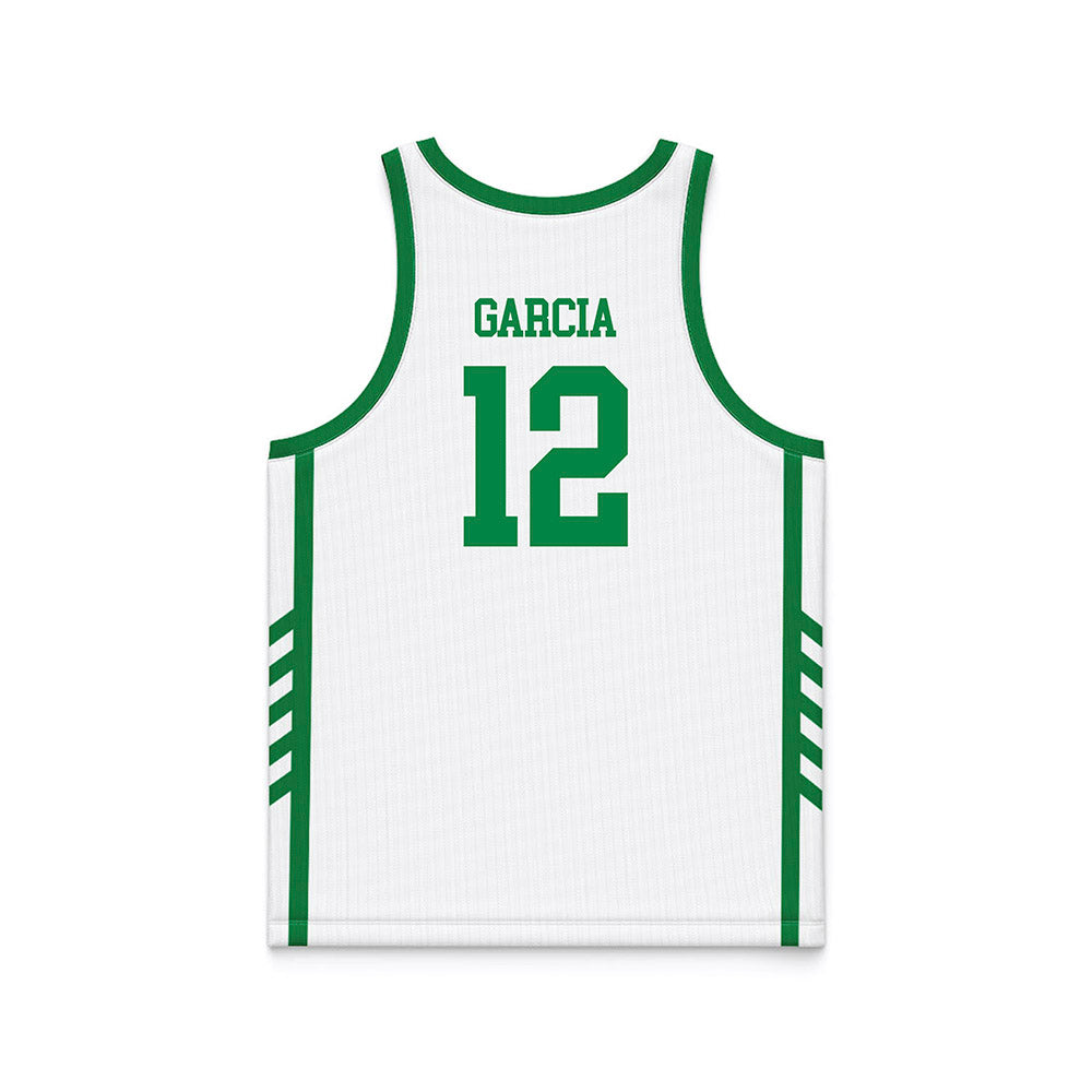 USC Upstate - NCAA Men's Basketball : Breylin Garcia - White Basketball Jersey-1
