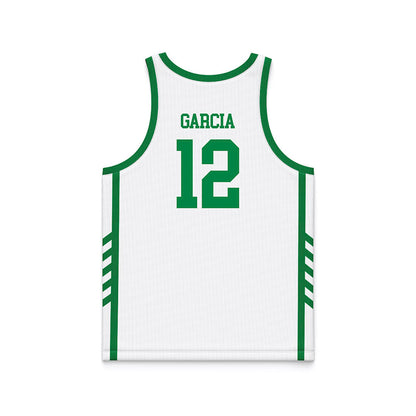 USC Upstate - NCAA Men's Basketball : Breylin Garcia - White Basketball Jersey-1
