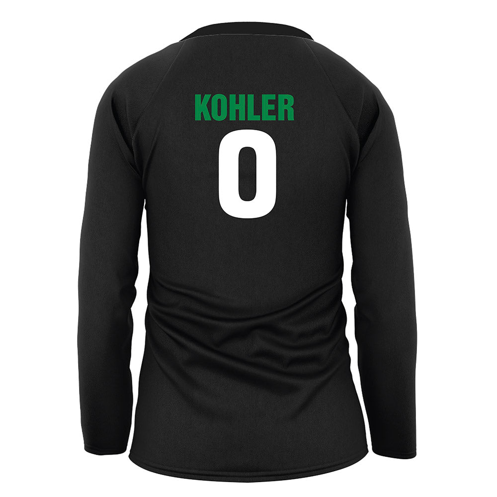 USC Upstate - NCAA Women's Volleyball : Summer Kohler - Black Volleyball Jersey-1
