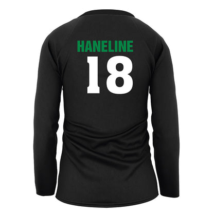 USC Upstate - NCAA Women's Volleyball : Kensley Haneline - Black Volleyball Jersey-1