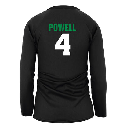USC Upstate - NCAA Women's Volleyball : Morgan Powell - Black Volleyball Jersey-1